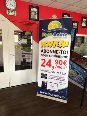 Roll-up pas cher - Par l'agence Lcomlocal